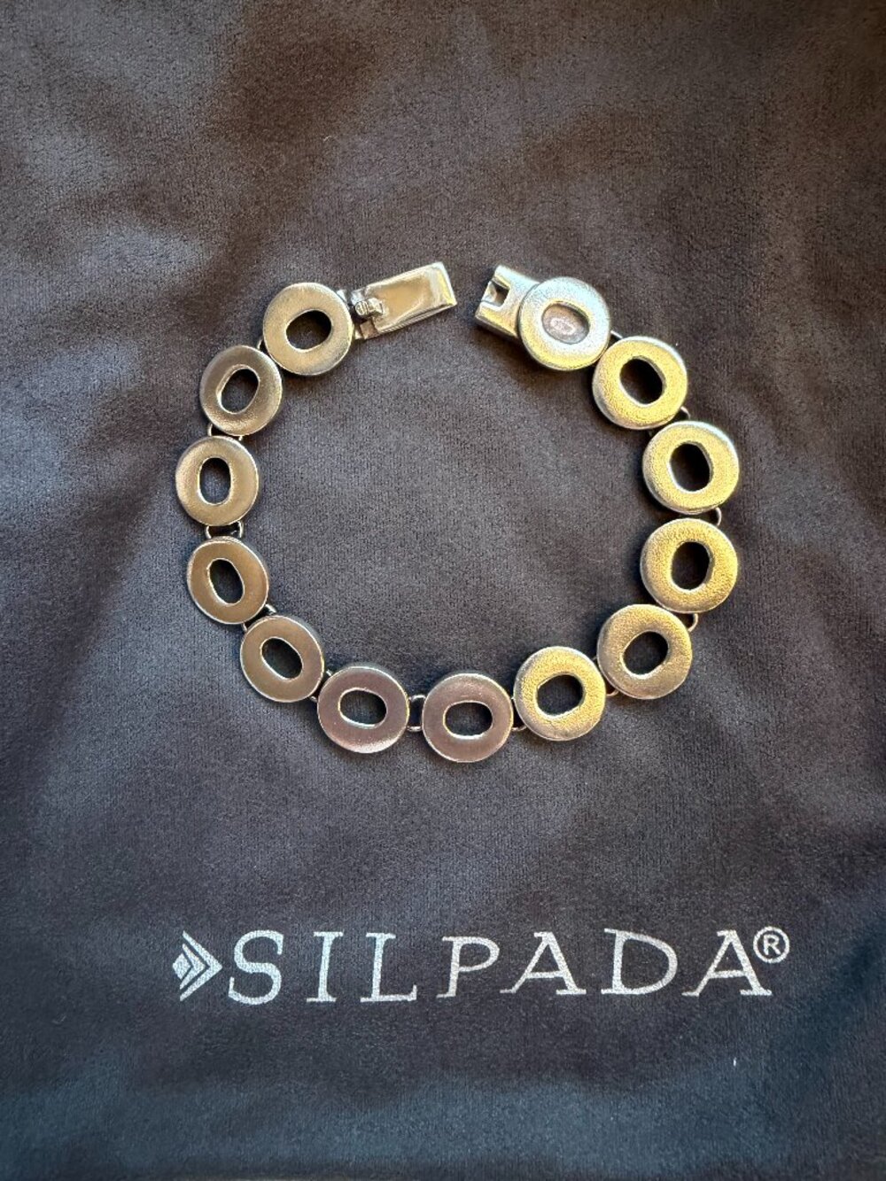 Silpada | B0361 | Rare Oval Link Bracelet